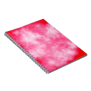rosa Cloud-Effect-Notebook Notizblock