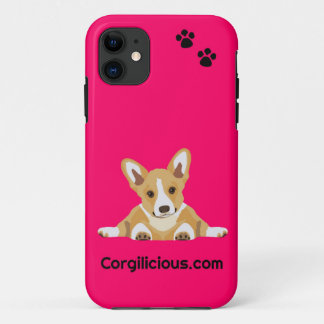Rosa Corgi-Welpe iPhone 5 Fall Case-Mate iPhone Hülle