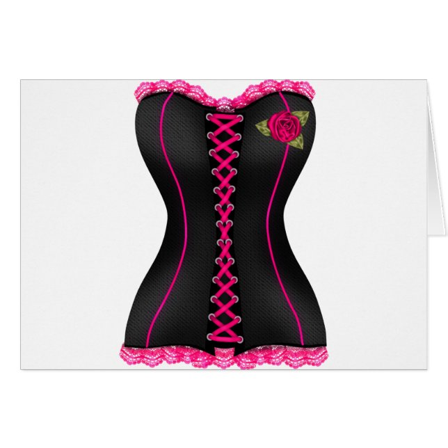 Rosa Corset (Vorderseite (Horizontal))