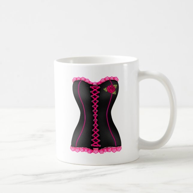 Rosa Corset Kaffeetasse (Rechts)