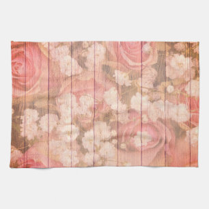 Rosa Country Chic Rose Küchentuch