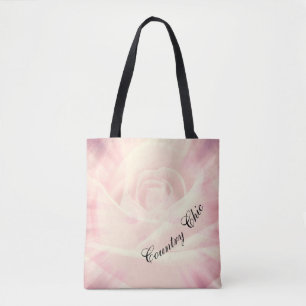Rosa Country-Design Tasche
