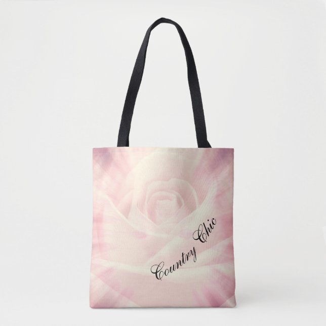 Rosa Country-Design Tasche (Vorderseite)
