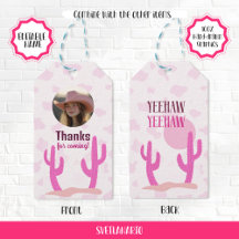 Rosa Cowgirl Country Coquette Western Geschenkanhä