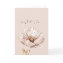 Rosa Creme Röte Blumen Geburtstag