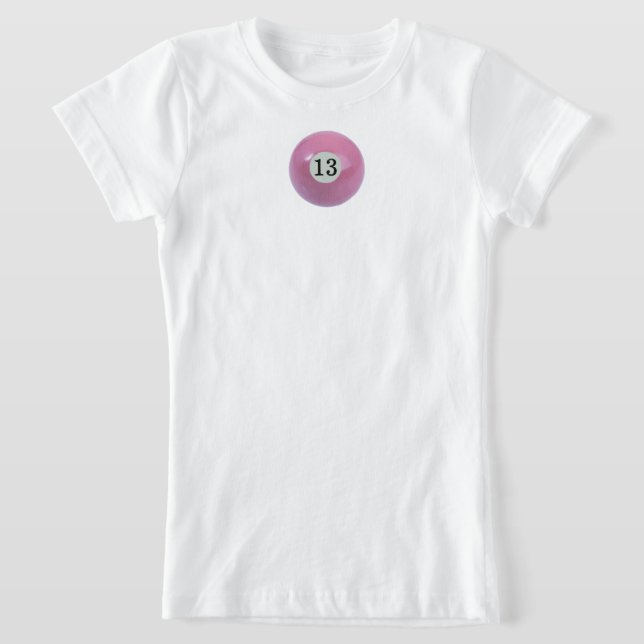 Rosa Cue Ball 13 T-Shirt (Ablage )