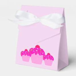 Rosa Cupcakes Geschenkschachtel
