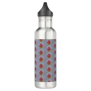 Rosa Cupcakes Wasser Flasche Edelstahlflasche