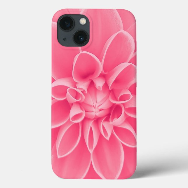 Rosa Dahlia-Blume Case-Mate iPhone Hülle (Rückseite)