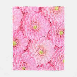 Rosa Dahlia Blume Hintergrund. Top-Ansicht. Fleecedecke