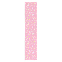 Rosa Daisy Table Runner Kurzer Tischläufer