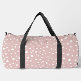 Rosa Dalmatiner-Punkte, Dalmatiner-Punkte, gepunkt Duffle Bag