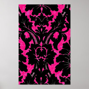 Rosa Damask ~ Poster