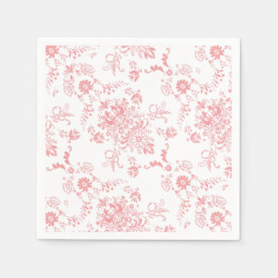 Rosa Damask Serviette