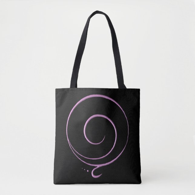 Rosa Dankbarkeit  Tasche (Vorderseite)