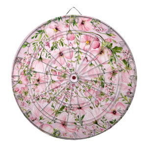 Rosa Dartboard Dartscheibe