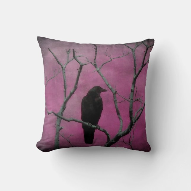 Rosa Dekoration Kissen (Vorderseite)