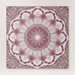 Rosa Dekoratives Puzzle