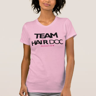 Rosa des Team-Haar-Doc. 911 (Racerback) T-Shirt