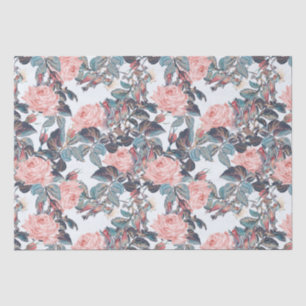 Rosa-Design Seidenpapier