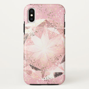 Rosa Diamant auf hellem Pastell mit Goldschein title_seo2