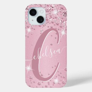 Rosa Diamanten - Personalisiert Case-Mate iPhone Hülle