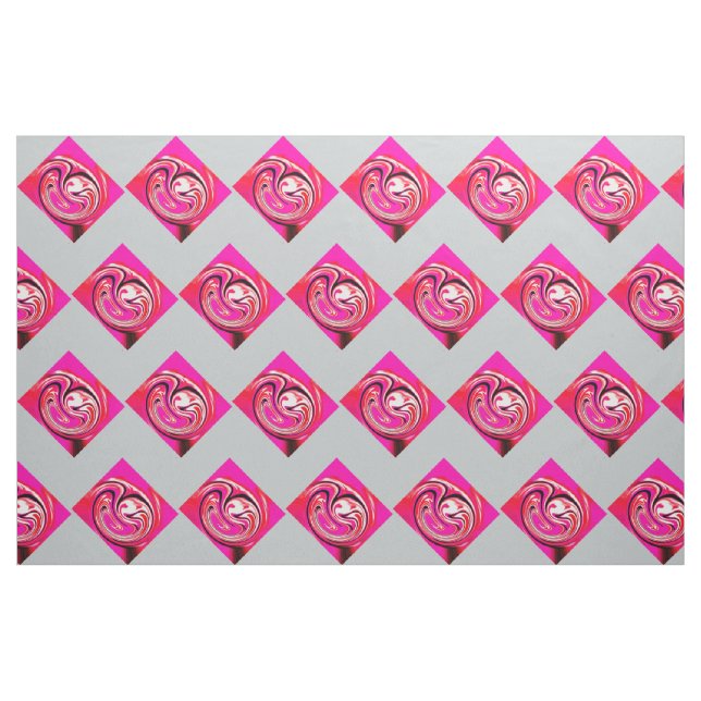 Rosa Diamanten Stoff (Fat Quarter (45,7 x 55,9 cm))