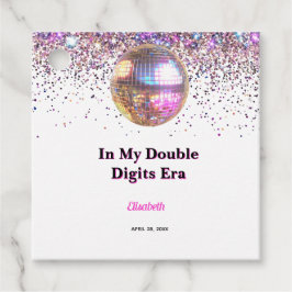 Rosa Disco-Trend in meiner Double-Digits-Ära Gebur Geschenkanhänger