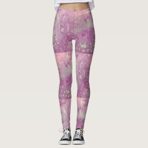 Rosa Dragonfly-Leggings Leggings