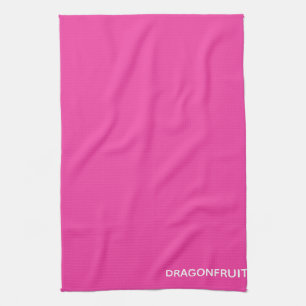 Rosa Dragonfruit Geschirrtuch