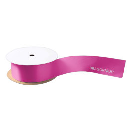 Rosa Dragonfruit Satinband