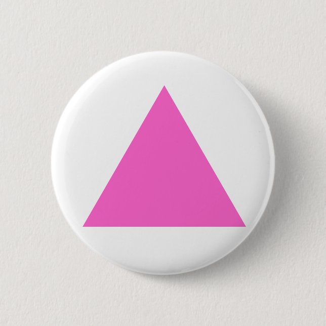 rosa Dreieck Button (Vorderseite)