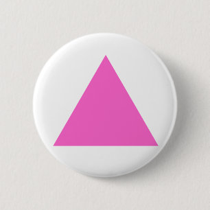 rosa Dreieck Button