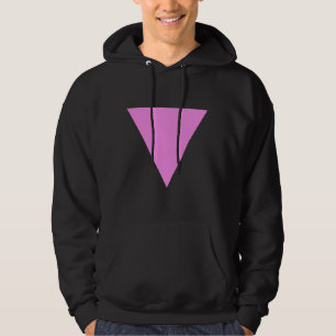 Rosa Dreieck Hoodie
