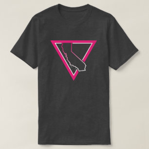 rosa Dreieck T-Shirt