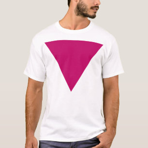 rosa. Dreieck T-Shirt