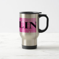 Rosa DUBLIN-Reise-Tasse