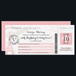 Rosa Eiffelturm Night in Paris Geburtstagsparty Einladung<br><div class="desc">Ein Vintager Paris Frankreich Boarding Pass für JEDEN GEBURTSTAG FEIERN. Blüh Designs mit Eiffelturm. Die Farben sind weiß und rosa. Für Anfragen über kundenspezifische Designänderungen des unabhängigen Designers senden Sie bitte eine E-Mail an paula@labellarue.com BEVOR Sie Ihre Bestellung anpassen oder anpassen.</div>