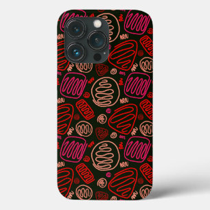 Rosa, eine Linie Abstrakte Formen, Case-Mate  iPhone Hülle