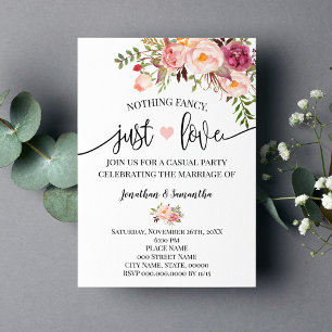 Rosa Einfach Nichts Aufwendiges Nur Liebe Hochzeit Save The Date