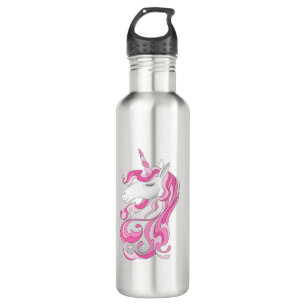 Rosa Einhorn Edelstahlflasche