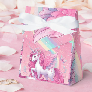 Rosa Einhorn Geschenkschachtel