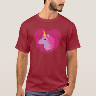 Rosa Einhorn-T - Shirt