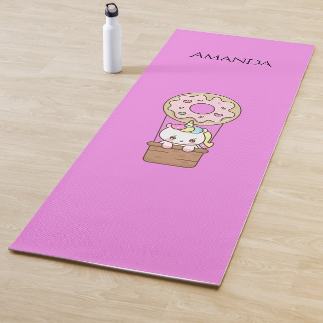 Rosa Einhorn Yogamatte (Beispiel)