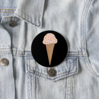 Rosa Eiscreme Kone Farbige Stifte Kunst