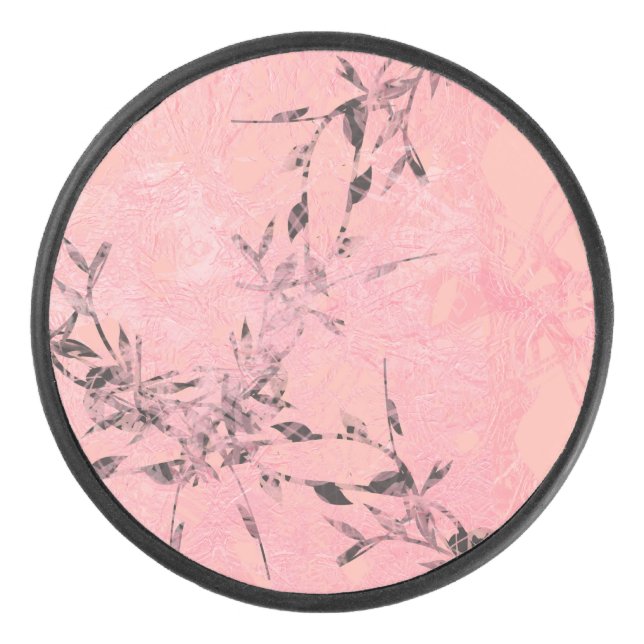 rosa eishockey puck (Vorderseite)