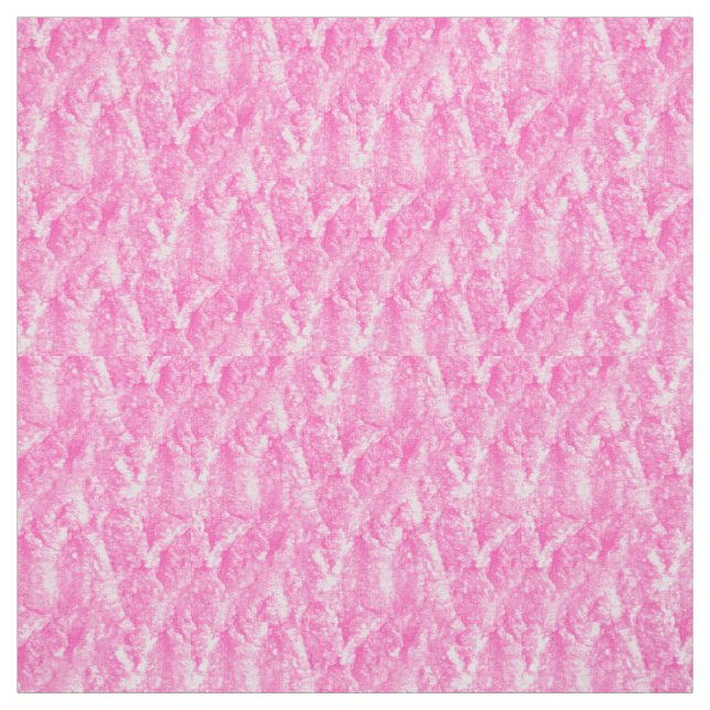 Rosa Eiswolle Stoff (Muster)