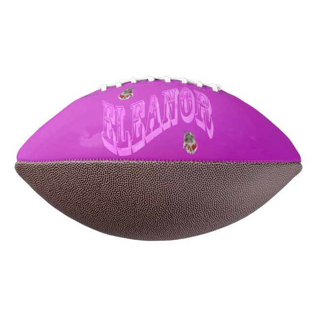 Rosa Eleanor-Logo, Football (Gedreht 270)