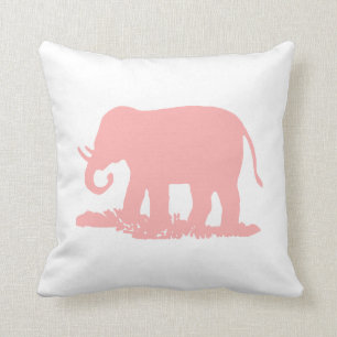 Rosa Elefant Kissen