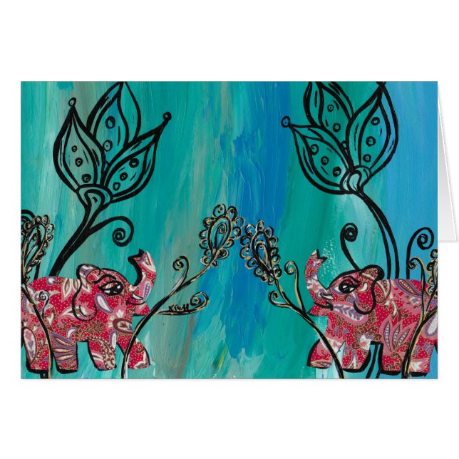 Rosa Elefanten (Vorderseite (Horizontal))